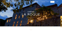 Desktop Screenshot of chateaularoque.com